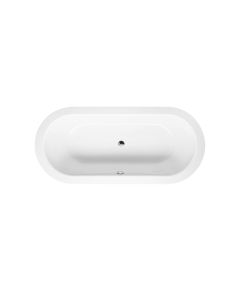 Bette Starlet Oval 1650 X 750mm Double Ended Steel Bath No Tap Hole