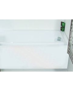 Saneux 1700 White bath panel and plinth
