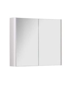 SW6 Metro 500mm Mirrored Cabinet - White