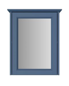 Caversham Single Door Mirrored Wall Cabinet Maritime Blue