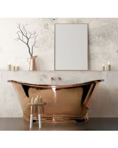 BC Designs Copper Boat Bath 1700 x 725mm