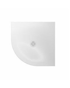 Creo 900mm Quadrant Shower Tray 25mm - White Gloss