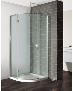 Crosswater Design Quadrant Single Door Shower Enclosure 900mm