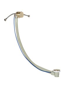 Exofil With Built In Pop Up Bath Waste Brushed Brass