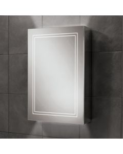 HIB Edge 50 Mirror Cabinet 500 x 700mm LED Mirror Cabinet