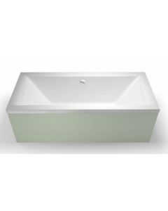 Enviro 1700 x 750mm Double Ended Bath - White Gloss
