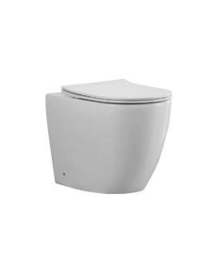 Peter Pan Back To Wall Complete Rimless WC Including Soft Close Seat