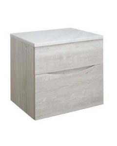 Glide 600mm Double Drawer Unit  Only Worktop sold separately