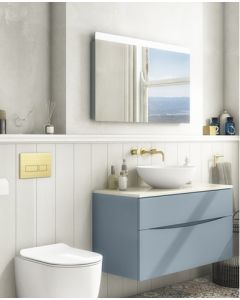 Glide II Ambient Lit Mirror 800 x 600mm With Demister