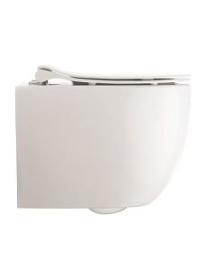 Glide II Short Projection WC Seat - Gloss white 