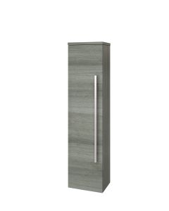 SW6 Purity Wall Mounted Side Unit - Grey Ash