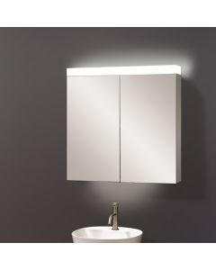 Crosswater Image 705 x 750mm Led Mirror Bathroom Cabinet