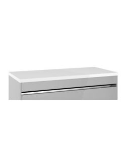 Kai 1000 x 455 x 20mm Countertop Worktop in White 