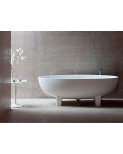 Clearwater Lacrima 1690x800mm Freestanding Double Ended Bath