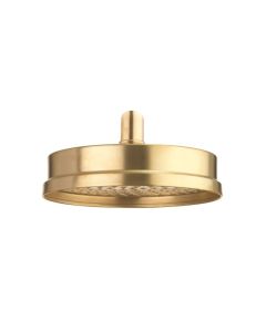 Crosswater MPRO 200mm Shower Head -Unlacquered Brushed Brass