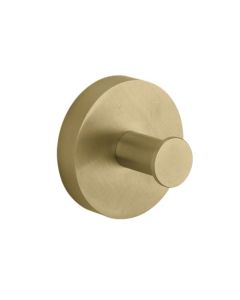 3ONE6 Brushed Brass Robe Hook