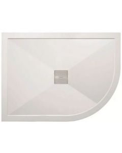 Crosswater Offset Quadrant 25mm Shower Tray & Waste