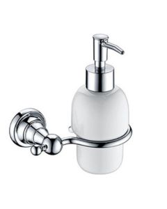 Traditional Holborn Wall Mounted Soap Dispenser Chrome