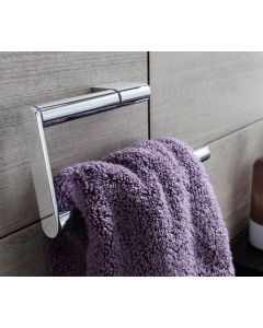 Crosswater MPRO towel ring in Chrome Finish for Bathroom