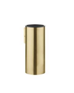 3ONE6 Wall Mounted Tumbler Holder in Brushed Brass
