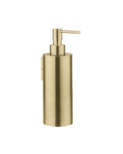 3ONE6 Wall Mounted Soap Dispenser Brushed Brass Finish