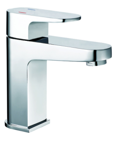 Just Taps Base Mini Basin Mixer With Click Clack Waste