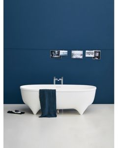 Clearwater Vigore 1700x760mm Free-Standing Double Ended Bath