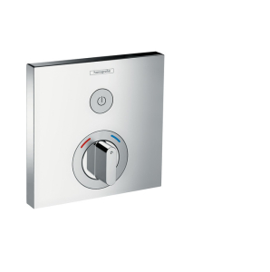 Hansgrohe Select E Chrome Concealed Manual Shower Valve With 1 Outlet