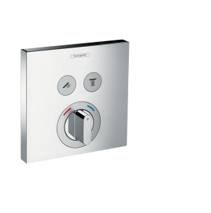 Hansgrohe Select E Chrome Concealed Manual Shower Valve With 2 Outlets