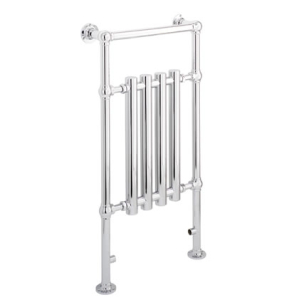 Frome 952 x 500mm Chrome Traditional Heated Towel Rail