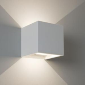 Astro Lighting Pienza 140 LED Up & Down Wall Light White Plaster Finish
