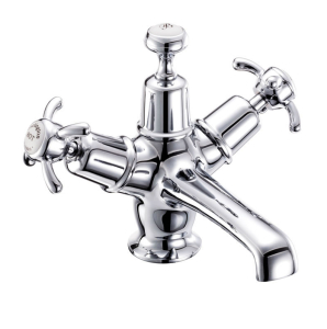 Burlington Anglesey 1 Tap Hole Basin Mixer With Clic-Clac Basin Waste