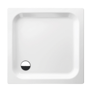 Bette 700 X 700 X 65mm Square White Enamelled Steel Shower Tray