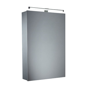 Tavistock Conduct 690 x 440mm Single Door Mirror Cabinet With LED Lighting