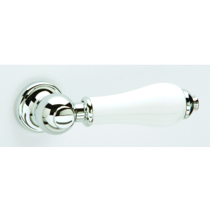 Heritage Traditional Cistern Lever Chrome/White