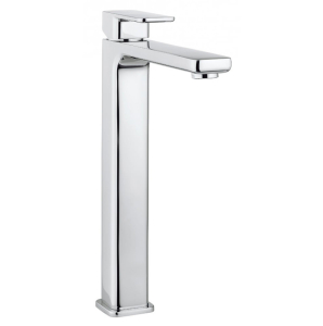 Crosswater Atoll Tall Basin Without Pop-Up Waste Chrome
