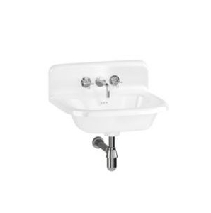 Burlington Natural Stone Resin 550 x 470 Basin With Overflow & Upstand Supplied No Tap Hole