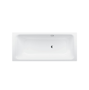 Bette Select Side Overflow 1700 X 750mm White Steel Shower Bath No Tap Hole - Left Handed