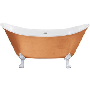 Heritage Lyddington Freestanding Acrylic Double Ended Bath - Copper Effect