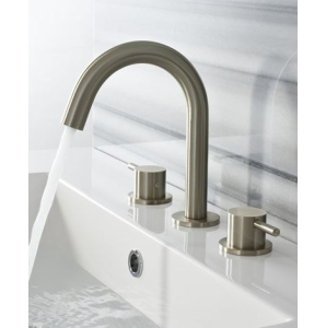 Crosswater MPRO 3 Tap Hole deck Mounted Basin Mixer Brushed Stainless Steel