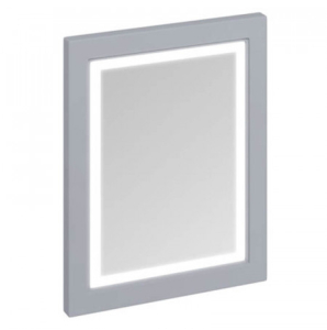 Burlington Framed 60 Mirror with LED illumination - Classic Grey