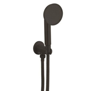 Crosswater MPRO Industrial Wall Outlet With Hose, Handset & Bracket Carbon Black
