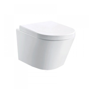Cone Rimless Wall Hung WC Including Soft Close Seat