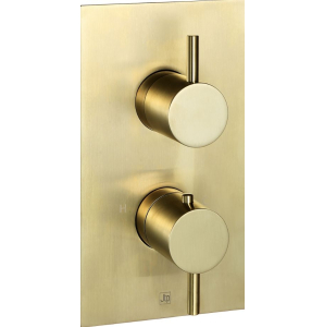 One Outlet Thermo Concealed Valve Brushed Brass