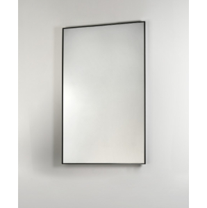 Nocode Gamma 400 x 800mm Rectangular Black Framed Mirror