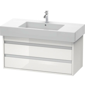 Duravit Ketho Wall Mounted 1000x455 2 Drawer Vanity Unit Only