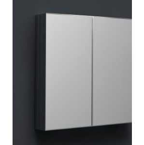 Nocode Mizar 700 x 700mm Bathroom Mirror Cabinet