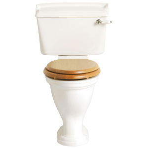 Heritage Dorchester White Close Coupled Comfort Height Complete WC