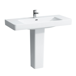 Laufen Pro S Basin With Full Pedestal 850mm 1 Tap Hole 