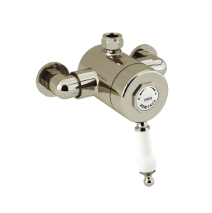 Glastonbury Exposed Shower Valve with Top Outlet Connection Vintage Gold